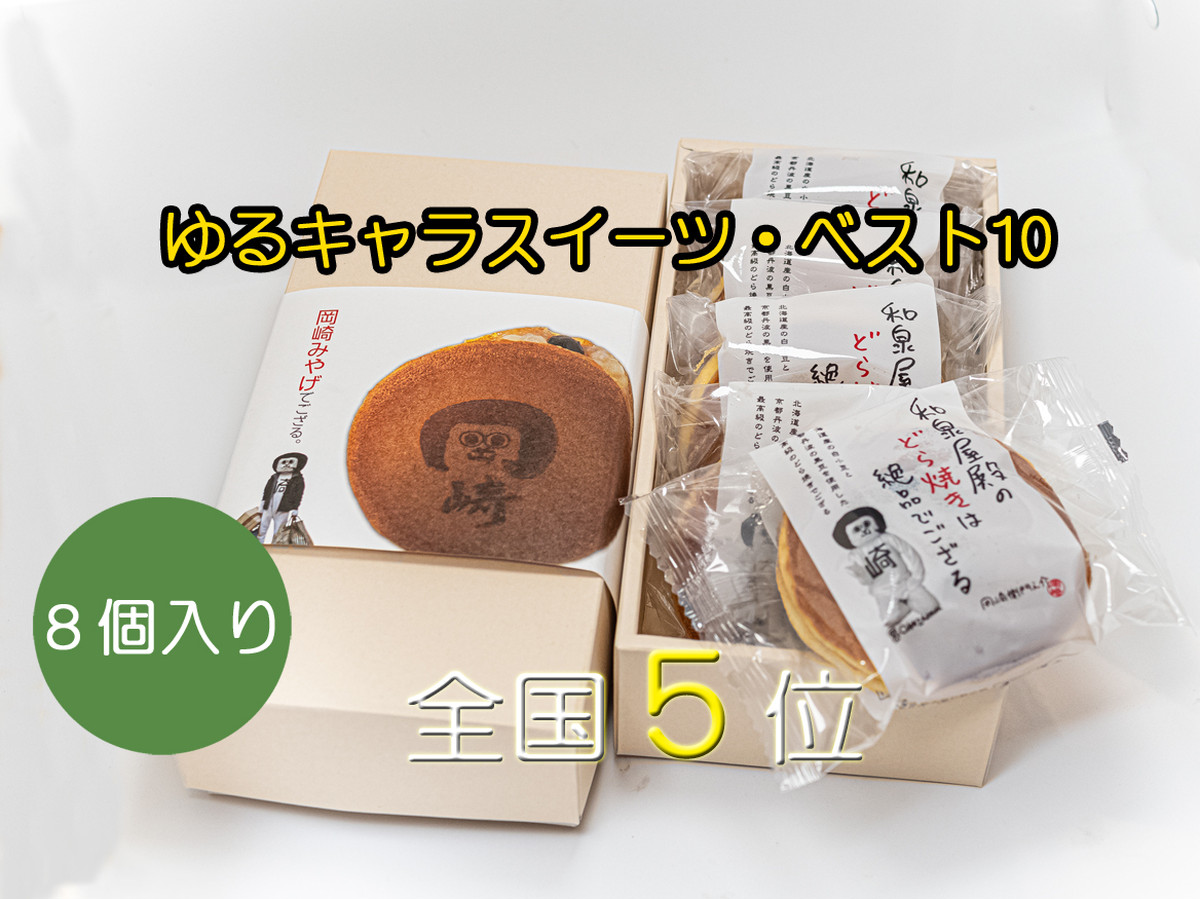 常温便 オカザえもんどら焼き 8個 おとぎの蔵 豆の樹