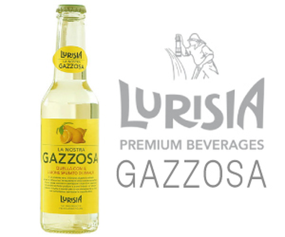 ガッゾーサ Lurisia Gazzosa 275ml イタリア産レモン炭酸飲料 生ハム サラミ チーズの専門店 イルグストチッチ