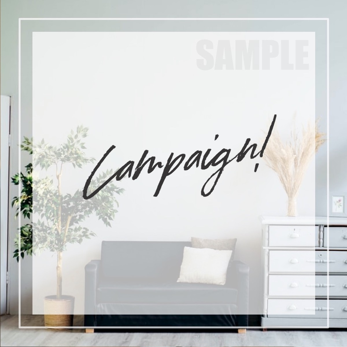 キャンペーンバナー セール イベント告知 セールバナー ショップバナー 1080 1080 Alpha Design