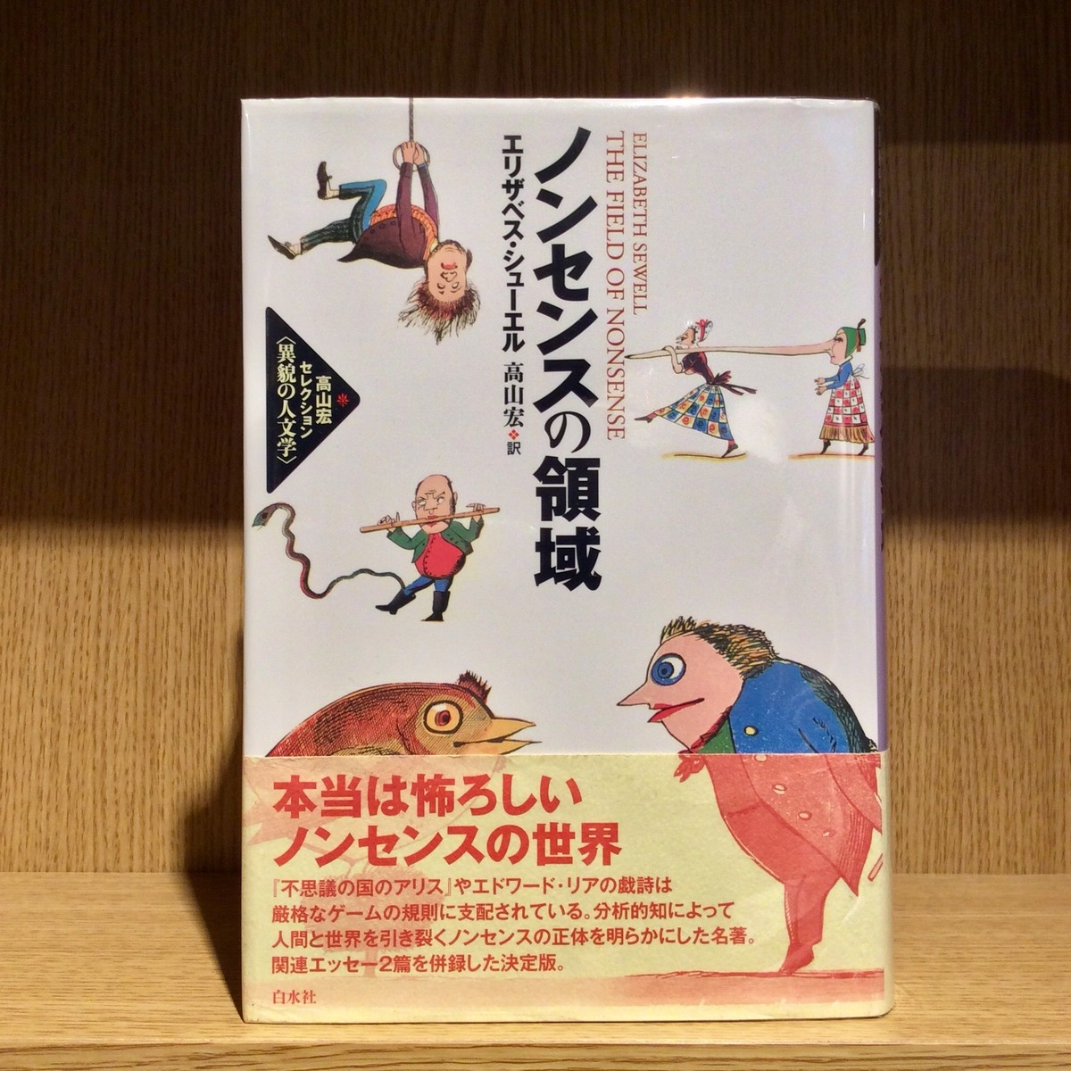 ノンセンスの領域 高山宏セレクション 異貌の人文 Mozica Book Store 古本と珈琲 モジカ オンラインショップ