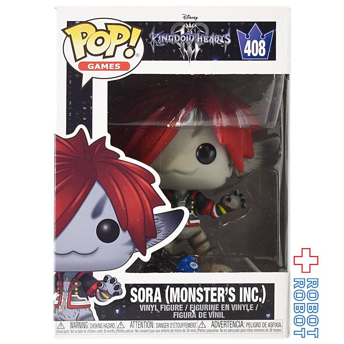 ファンコ Pop 408 キングダムハーツ ソラ モンスターズインク Robotrobot