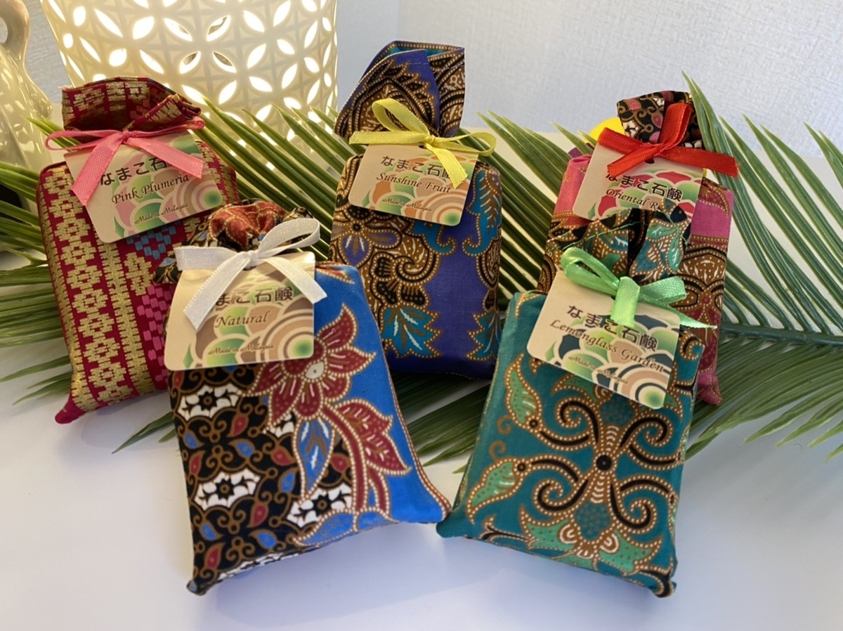 マレーシア 全種類５個 なまこ石鹸 ピサンソープ Namacosme