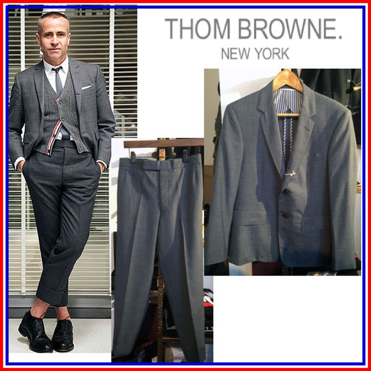 THOM BROWNE トムブラウン セットアップ スーツ | SOHOO