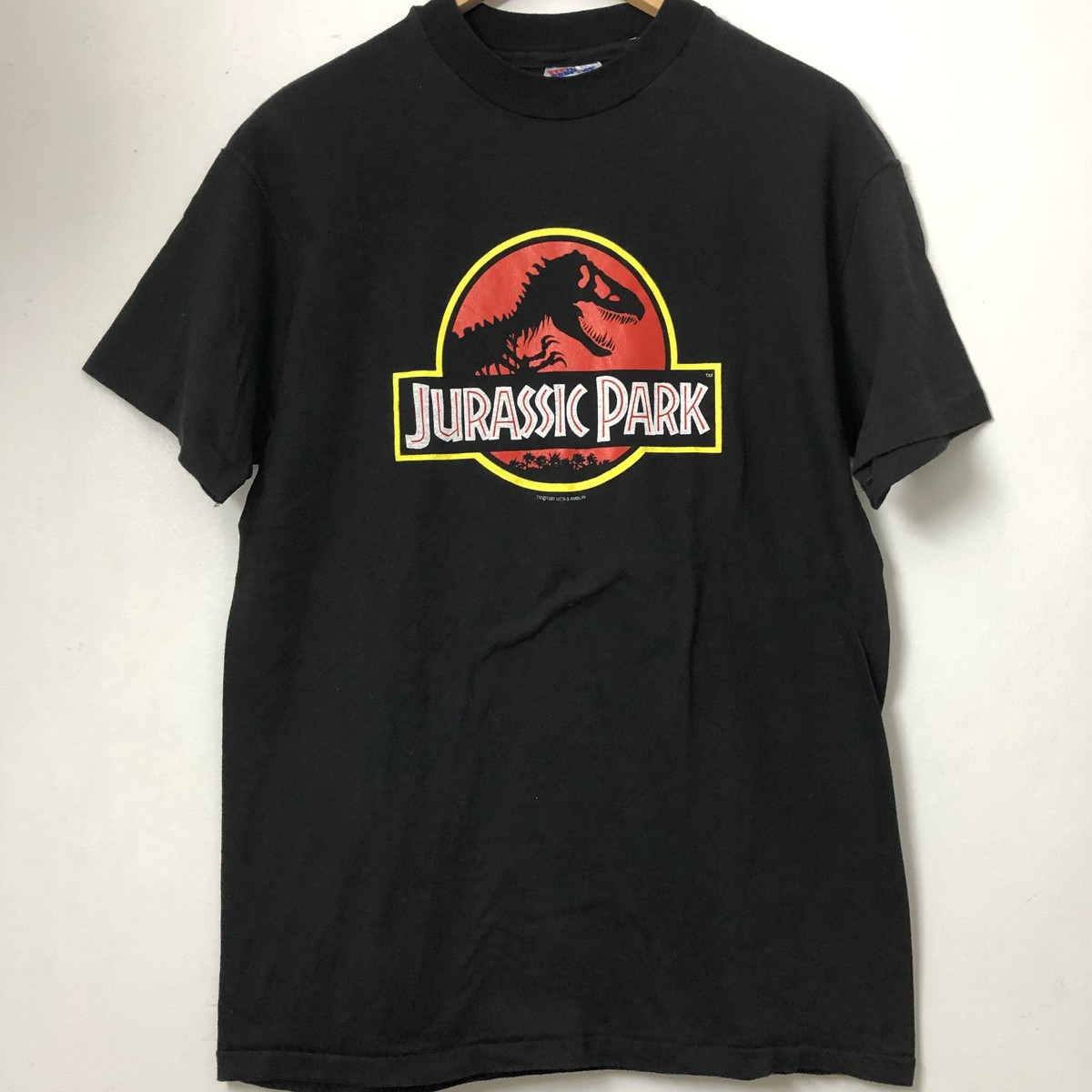 90s ジュラシックパーク ロゴ Tシャツ スピルバーグ Splashtoyandusedclothing