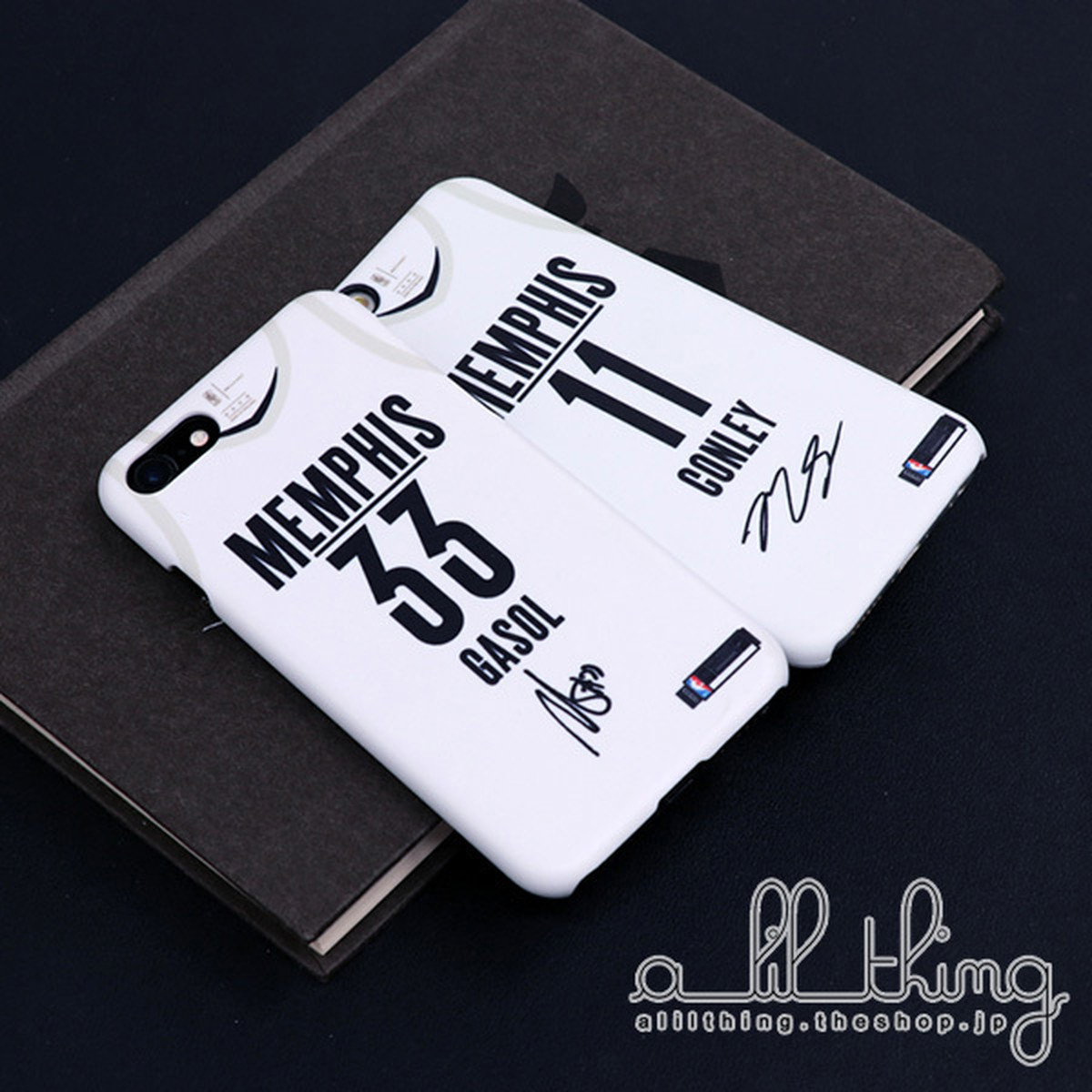 Nba メンフィス グリズリーズ 17 18シーズン ユニフォーム シティーエディション マルクガソル サイン入り Iphonex Iphone8 ケース Alilthing
