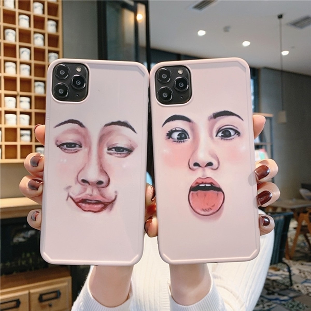 Iphoneケース Funny Face 面白い 顔 全面 個性的 ソフトジャケット おもしろい かわいい おしゃれ カバー スマホケース ソフトケース 7 8 7plus 8plus X Xs Xsmax Xr 11 11pro 11promax レディース プレゼント インスタ映え 大人可愛い Laff Store 会社情報 納期の