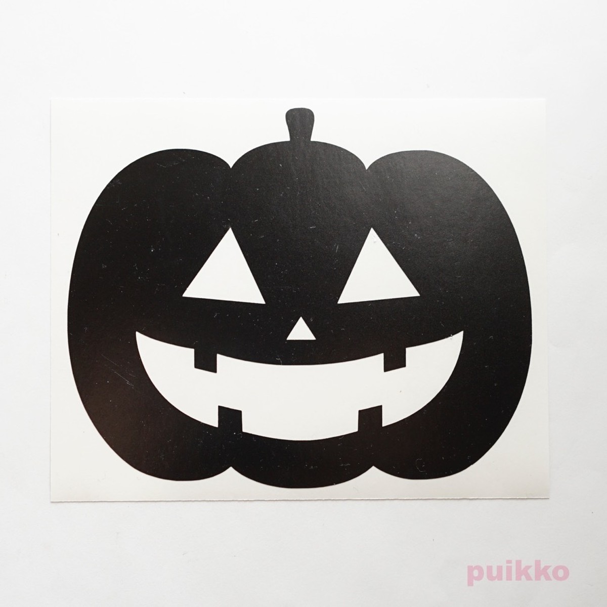 ハロウィン カボチャ ステッカー Puikko