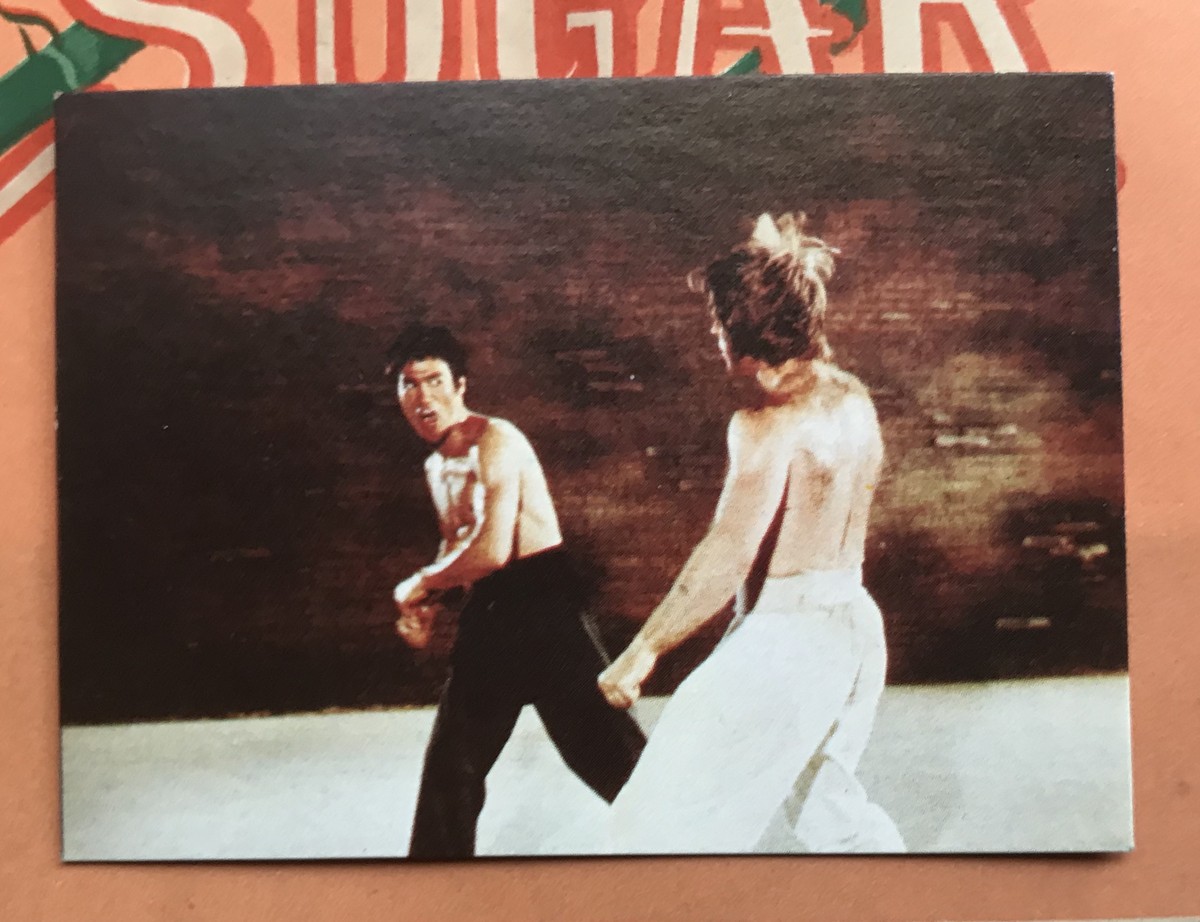 かっこいい 李小龍の山勝カード59 昭和レトロ 駄菓子屋 ブルース リー 実用外百貨店 レトロ珍品 モラトリアム