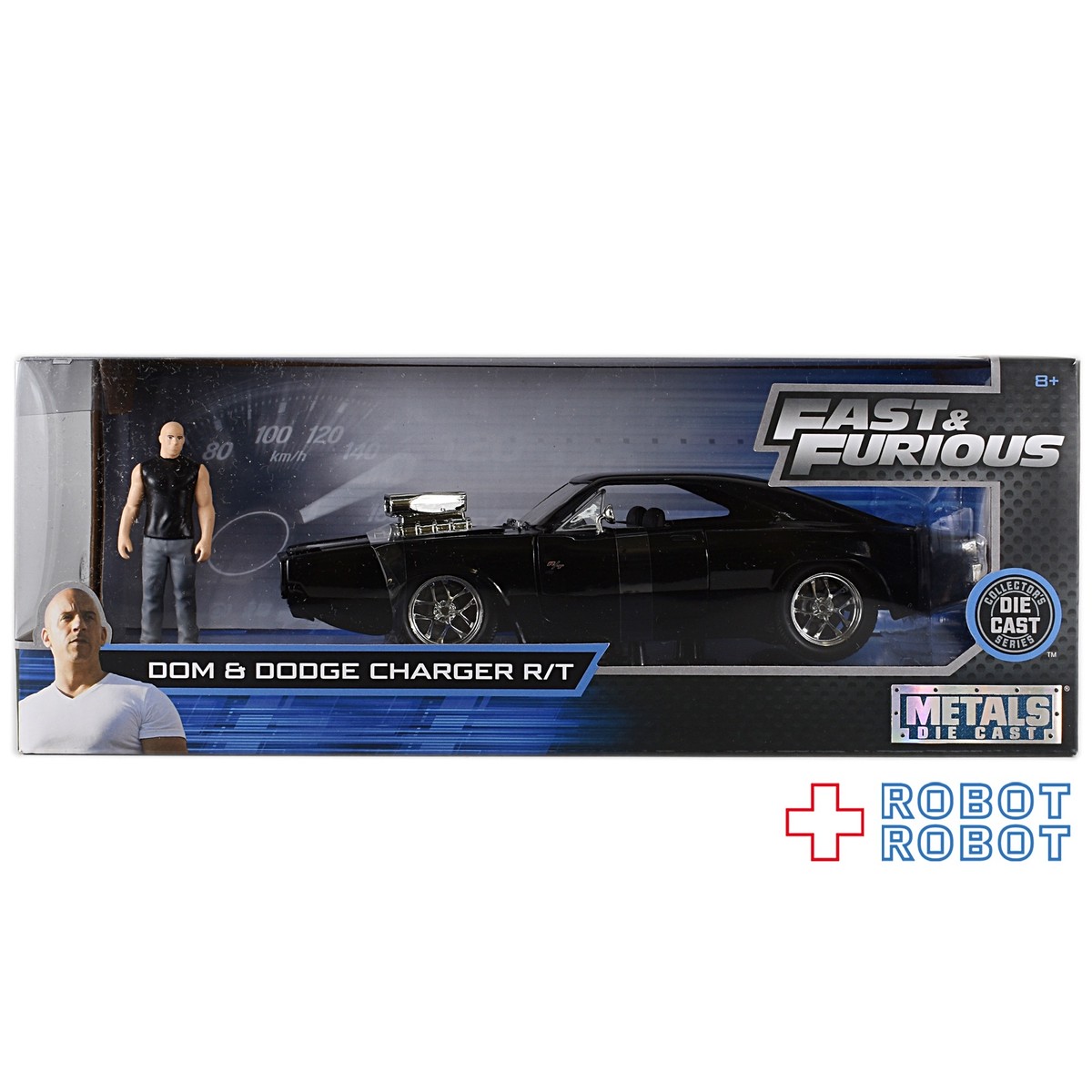 Jada Toys メタルズ ダイキャスト 1 24 ワイルドスピード ダッジチャージャー With ドム Robotrobot