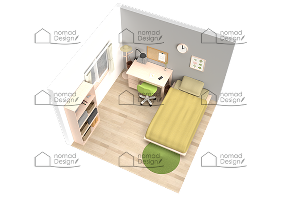 Image素材 子供部屋イメージ003 Nomad Design