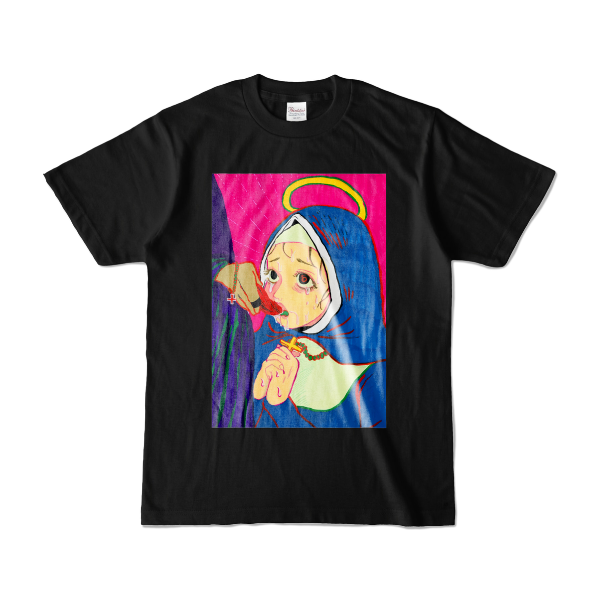 黒い懺悔ｔシャツ Aikoi