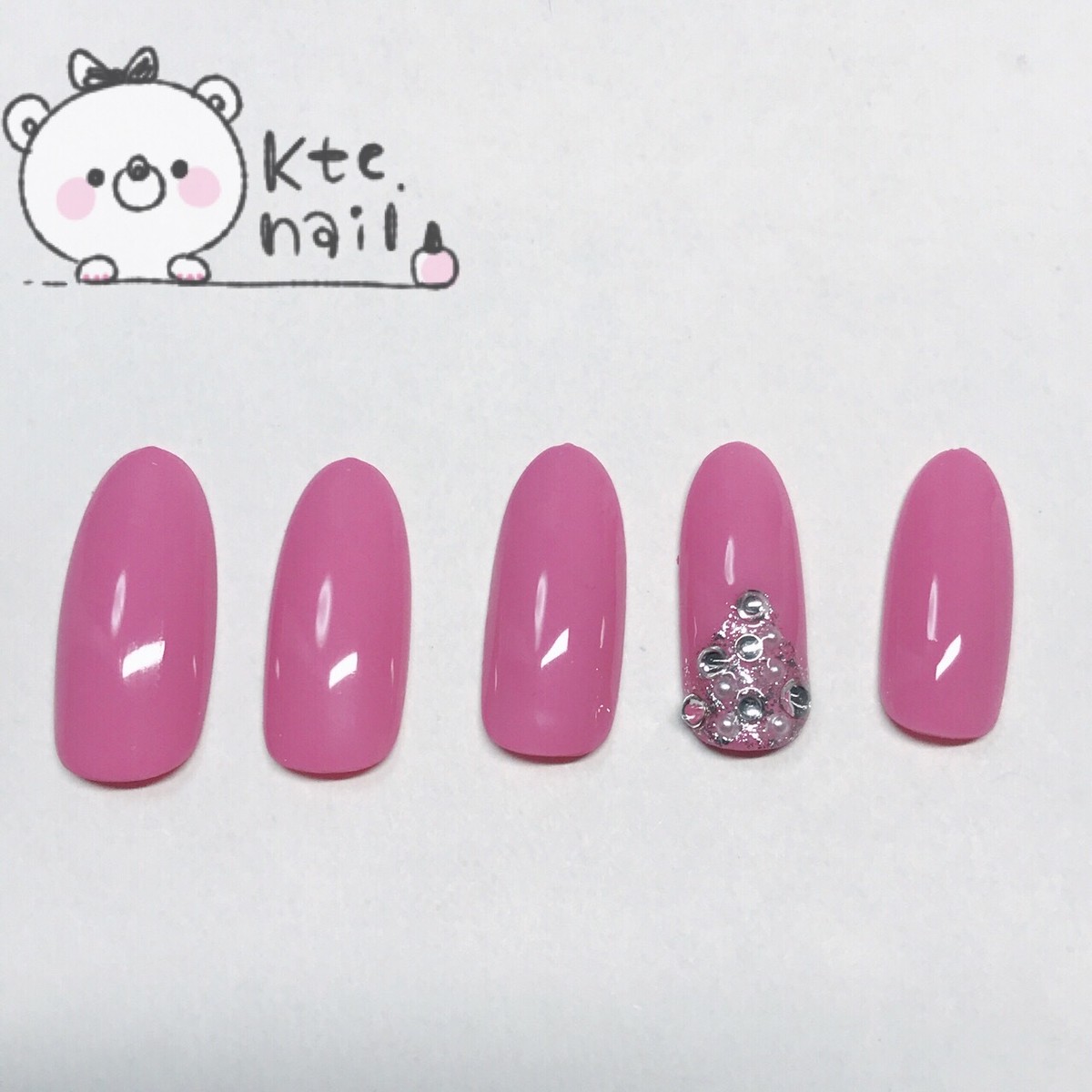 シンプル 春ネイル Ktc Nail