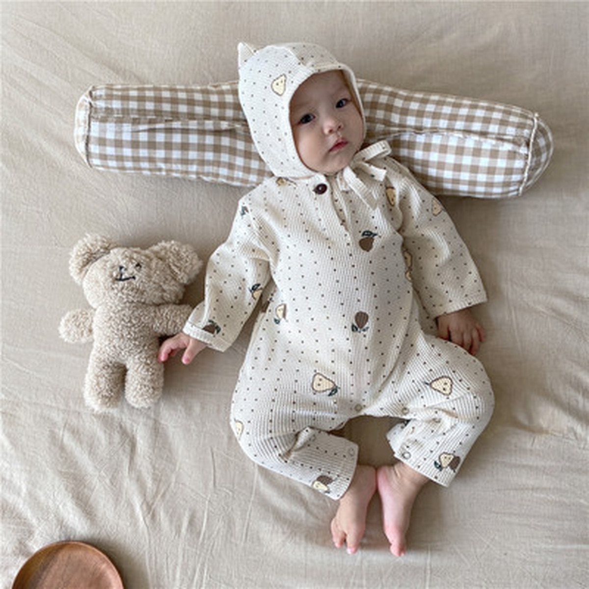 ベビー 赤ちゃん 新生児 キッズ 梨柄 ロンパース 上下セット 春 秋 可愛い 66 90 Dyh198のブログ