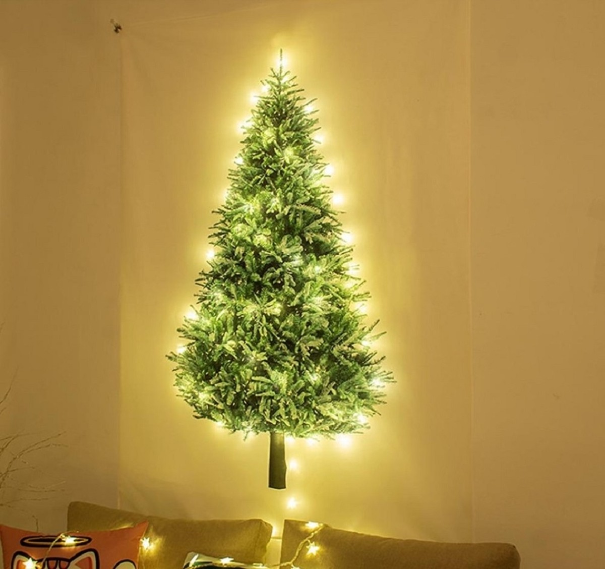タペストリー 特大 2m クリスマスツリー クリスマス ツリー0cm タペストリー ウォール 壁掛け クリスマスタペストリー おしゃれ 多機能 壁 省スペース インテリア クリスマス雰囲気がアップ 北欧 Xmas Christmas サンタクロース サンタ Aio Online Store