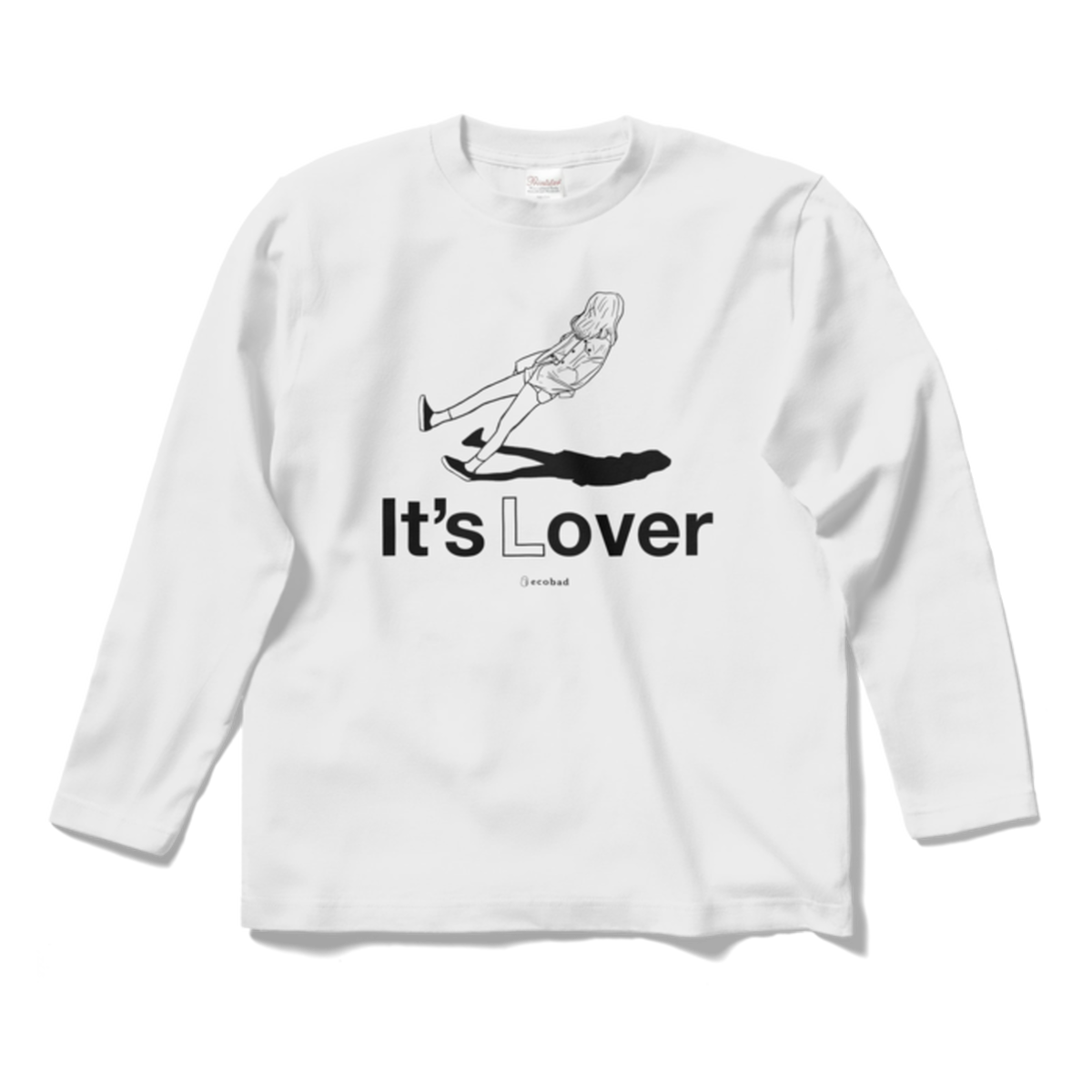 Ecobad ロングスリーブtシャツ It S Over 色違い有 N1 グラフィックファッションアイテム専門店ecobad エコバド