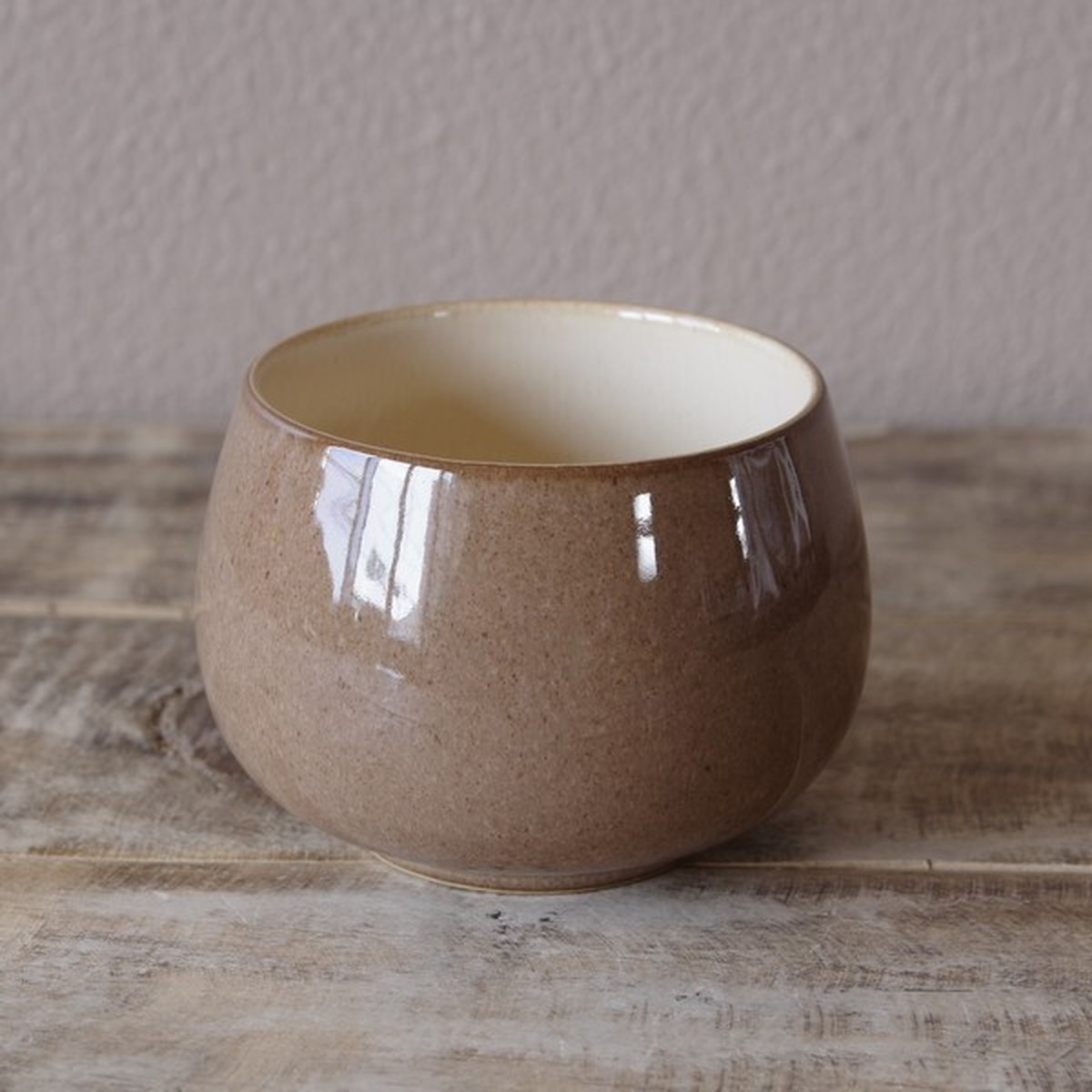 イギリス ヴィンテージ食器 Denby デンビー Pampas シュガーボウル 0403 パンパス アンティーク レトロ ブラウン シンプル モダン Flohmarkt フローマルクト