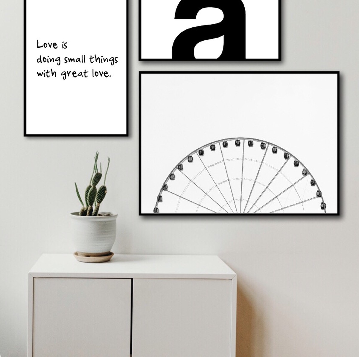 観覧車 P062 ポスター ポスター屋さんismirai Home 北欧ポスターとインテリア雑貨のお店