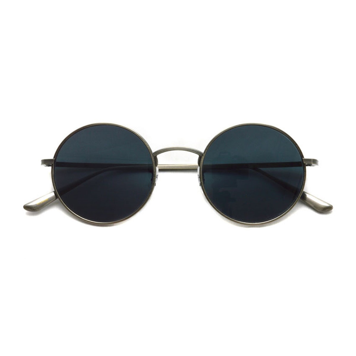 Oliver Peoples X The Row After Midnight Ov1197st 5253r5 Pewter Darkblue ラウンドメタル サングラス 中目黒のメガネ サングラスセレクトショップ Props