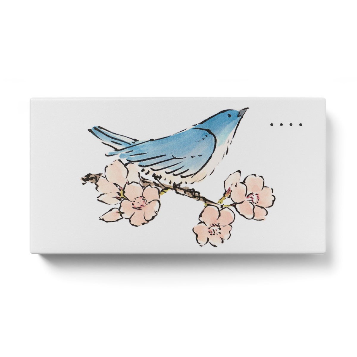 モバイルバッテリー 桜に小鳥 デニムや洗える着物などカジュアル着物の通販サイト 羽月屋 デニムや洗える着物などカジュアル着物の通販サイト 羽月屋