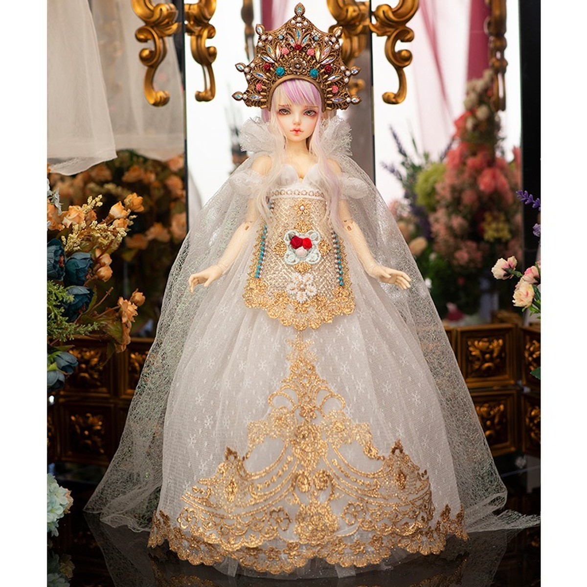 ドレスが綺麗な美しいドール Doll Shop Papipp