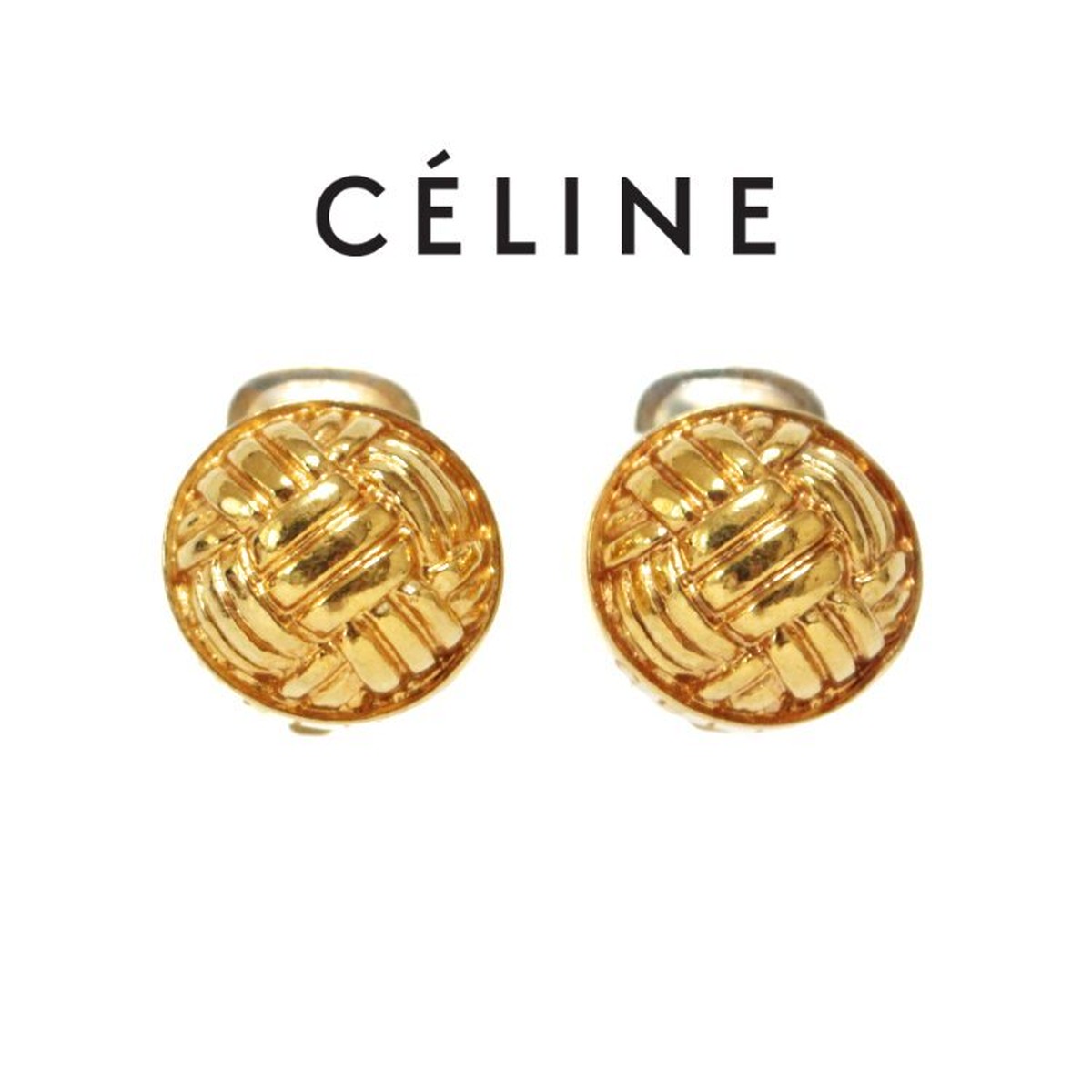 CELINE ❤︎ セリーヌ トリオンフ 大ぶり ヴィンテージ イヤリング