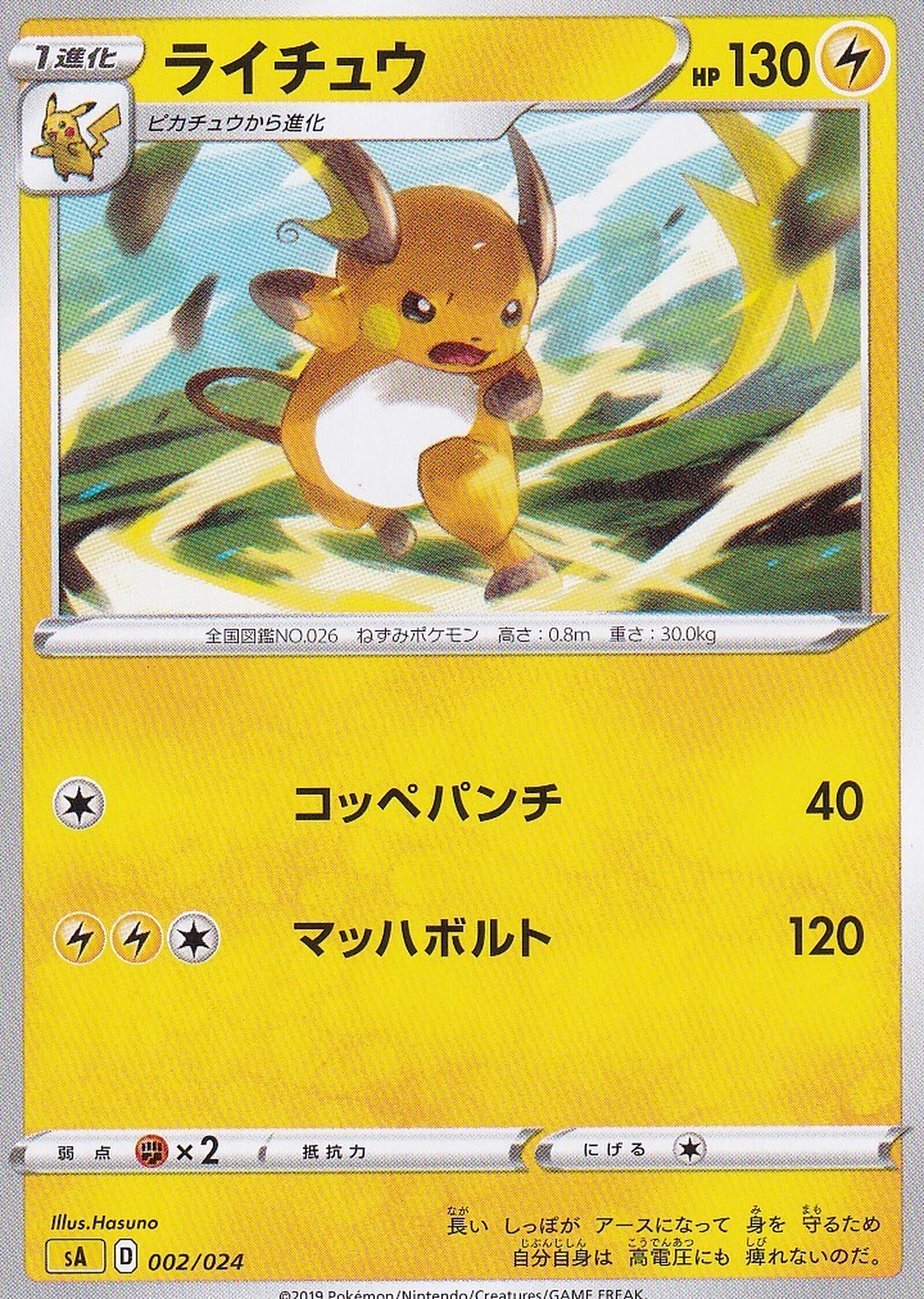 ライチュウ ダブル イメージポケモンコレクション