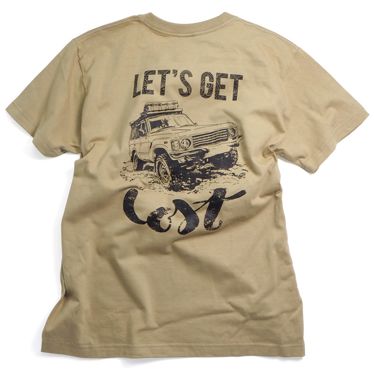 Camps キャンプtシャツ Let S Get Lost ランドクルーザー60 Camps