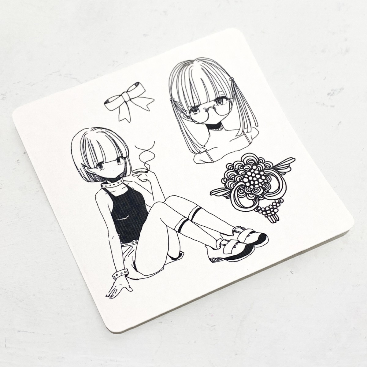 ふせでぃ タトゥーシール 新宿眼科画廊ショップページ