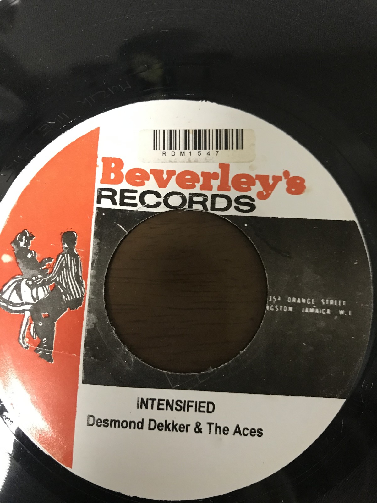Desmond Dekker The Aces Intensified Top One Records