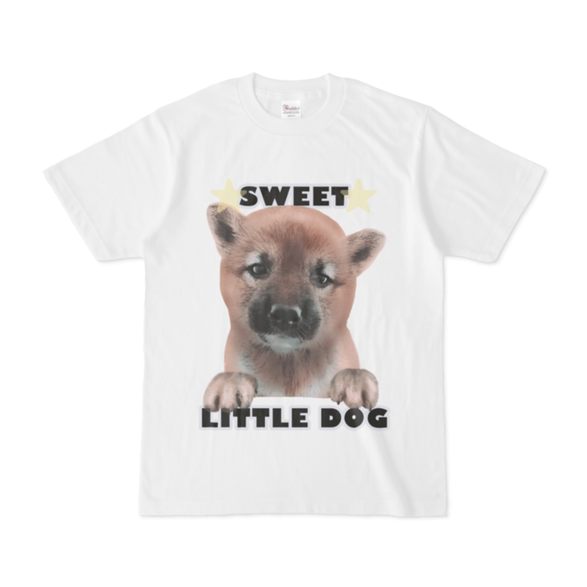 デザインtシャツ 犬 柴犬 子犬 ロゴ風 かわいい デザインショップ Oao ーアオー