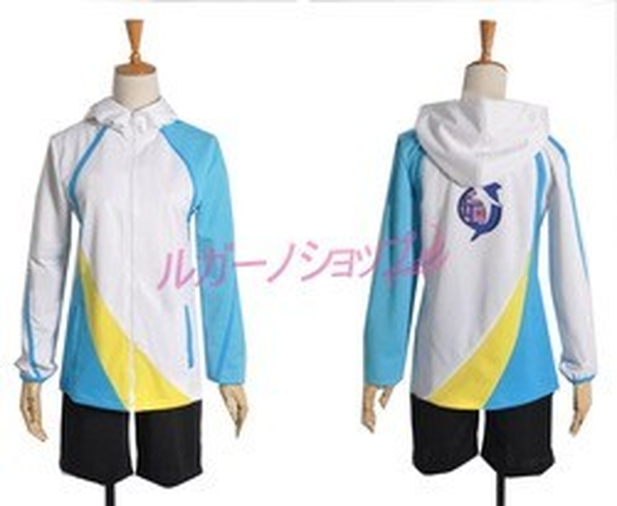 K5214 Free フリー 七瀬 遙 ななせ はるか 少年時代ジャージ コスプレ衣装 Cosplay コスチューム ルガーノショップ