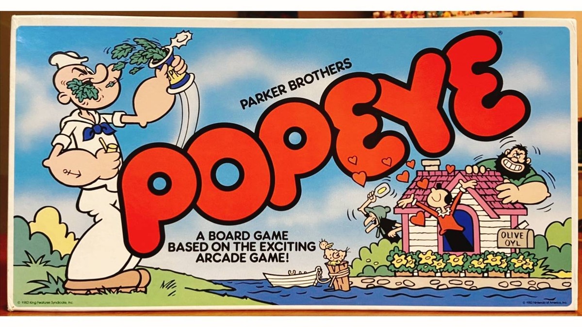 中古 ボードゲーム ポパイ ヴィンテージ 日本語訳付 Boardgame Popeye キャラクターグッズ Oitalianorestaurante Com Br