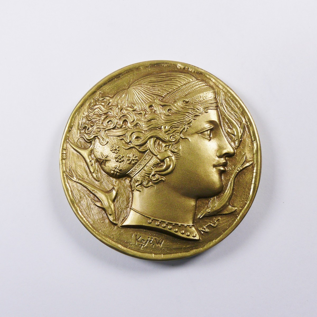 ギリシャコイン復刻メダル(アレトゥーサ) ワタベ彫刻