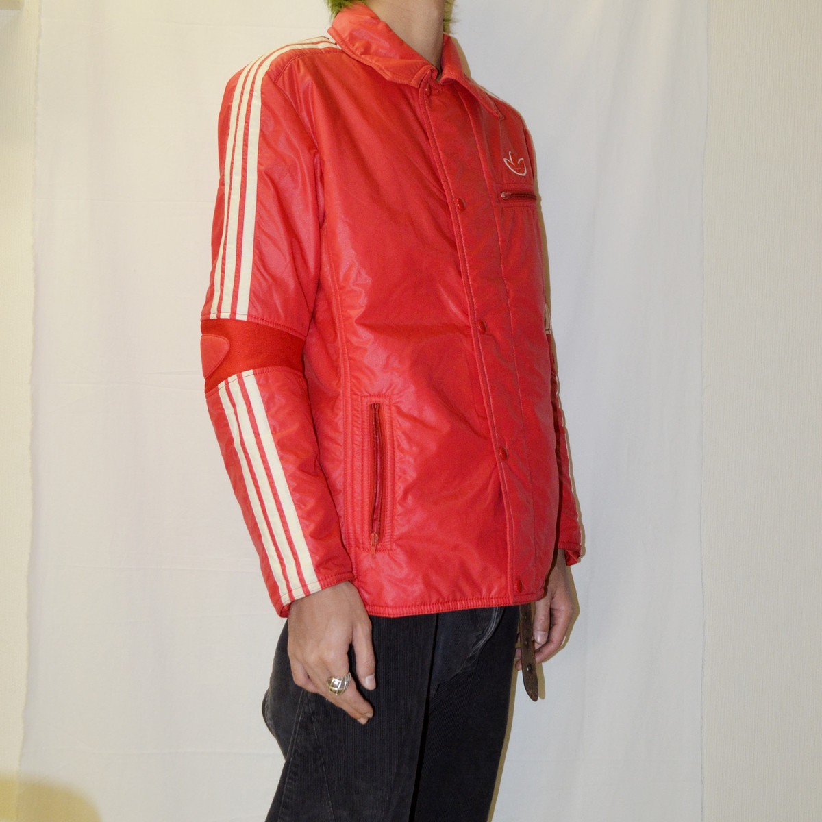 80s Vintage Adidas Nylon Jkt Descente 古着屋ハラノムシ