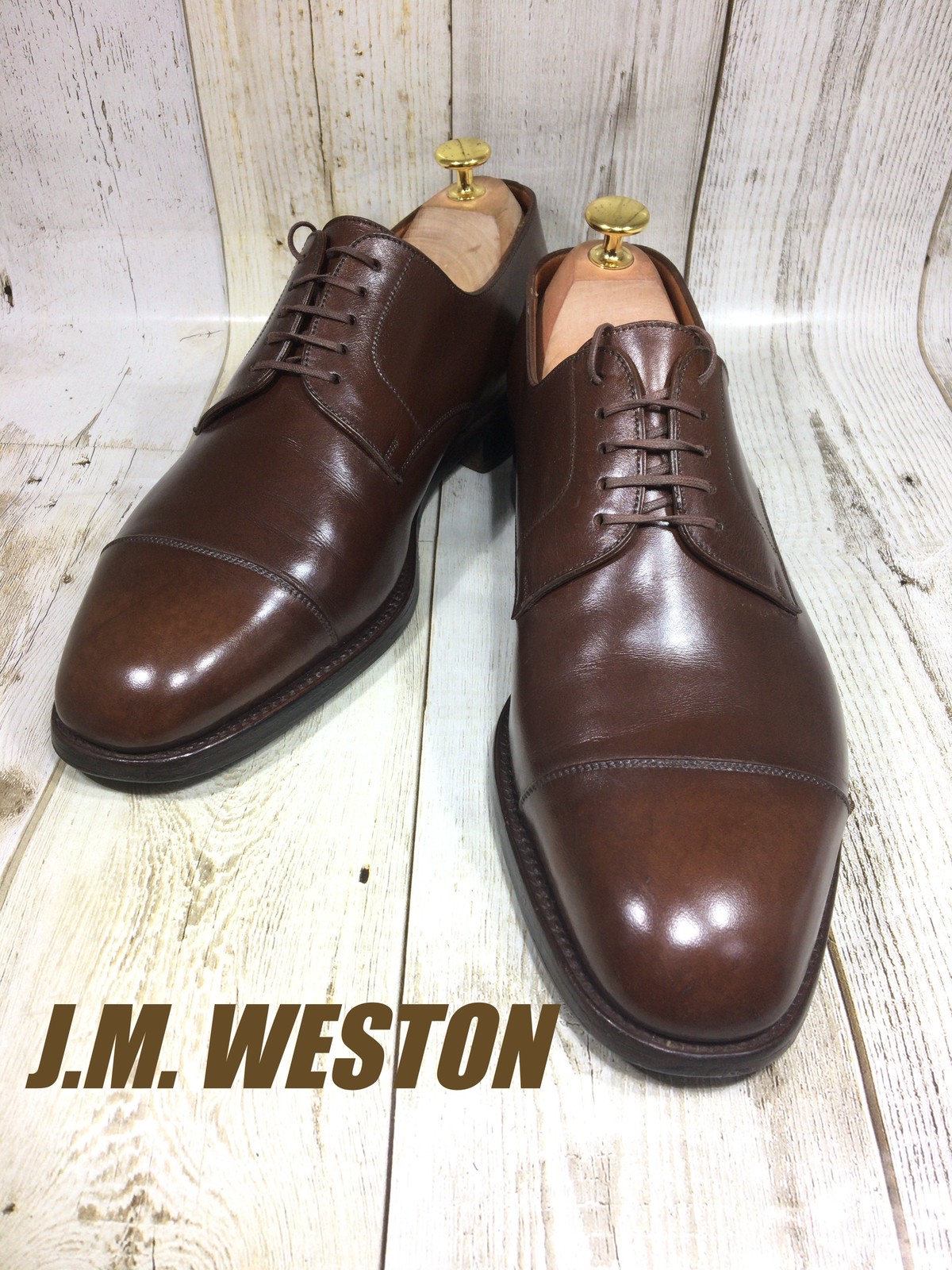JM Weston ジェイエムウエストン ストレートチップ 500 UK8H 27cm | 中古靴・革靴・ブーツ通販専門店 DafsMart