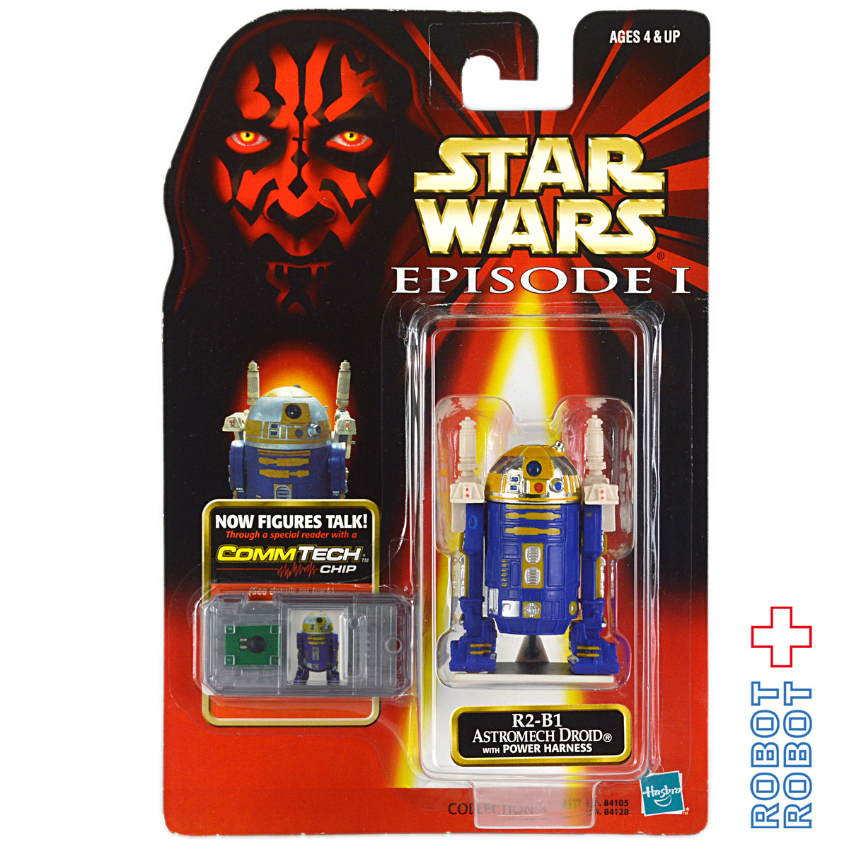 Star Wars EP1 3.75/" R2-B1 Astromech Droid avec Commtech Chip