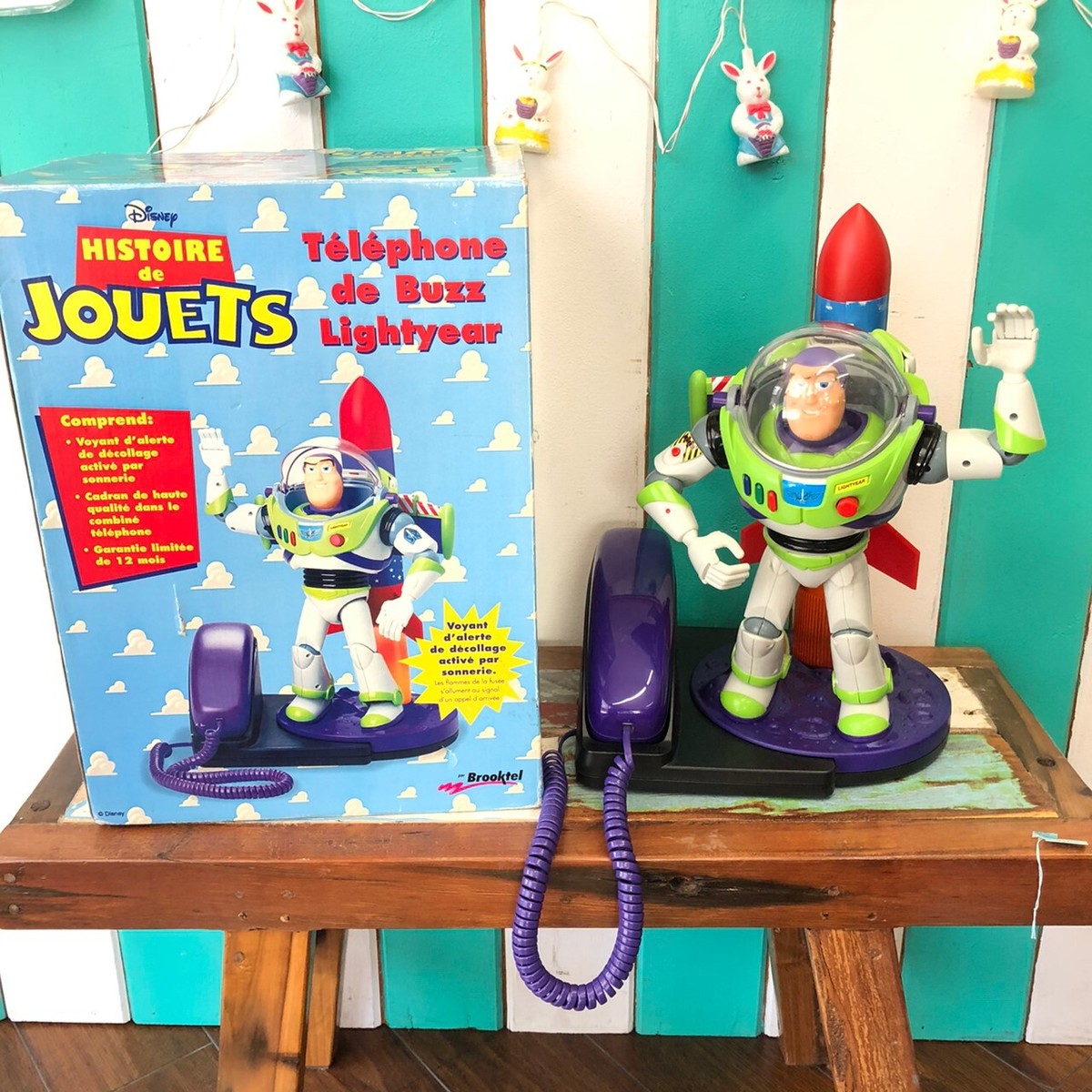 Vintage 1996 Uzz Lightyear Rocket Telephone バズライトイヤー ロケットテレフォン The Puppez E Shop ザ パペッツ松本 Webショップ