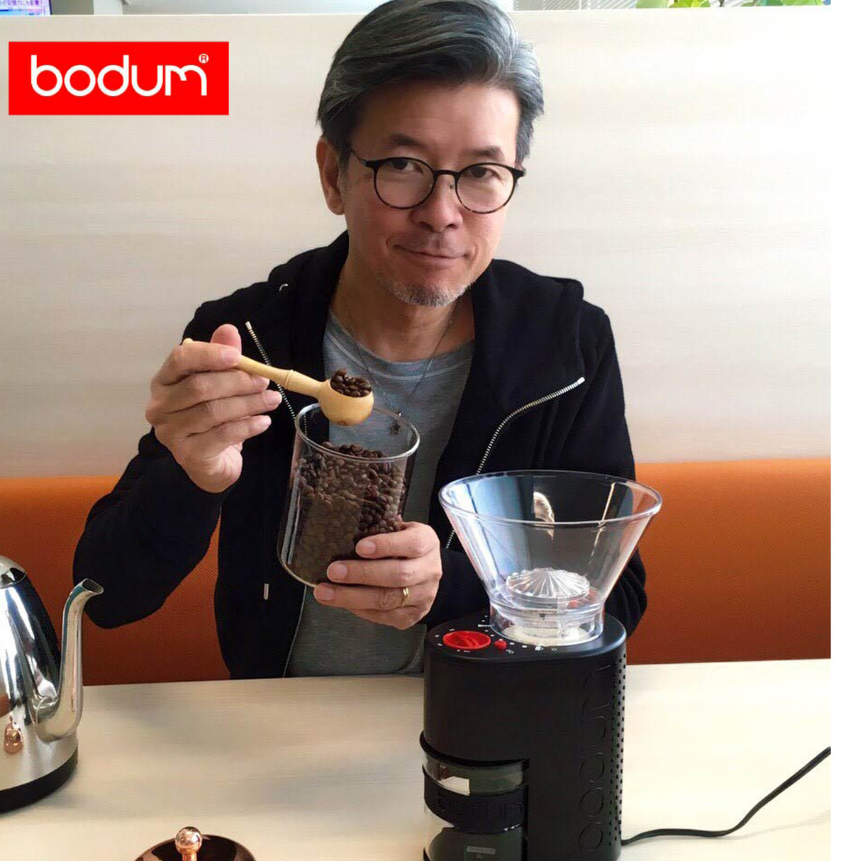 Bistoro Bodum コーヒーグラインダー 黒 正規品 Uresiino Coffee