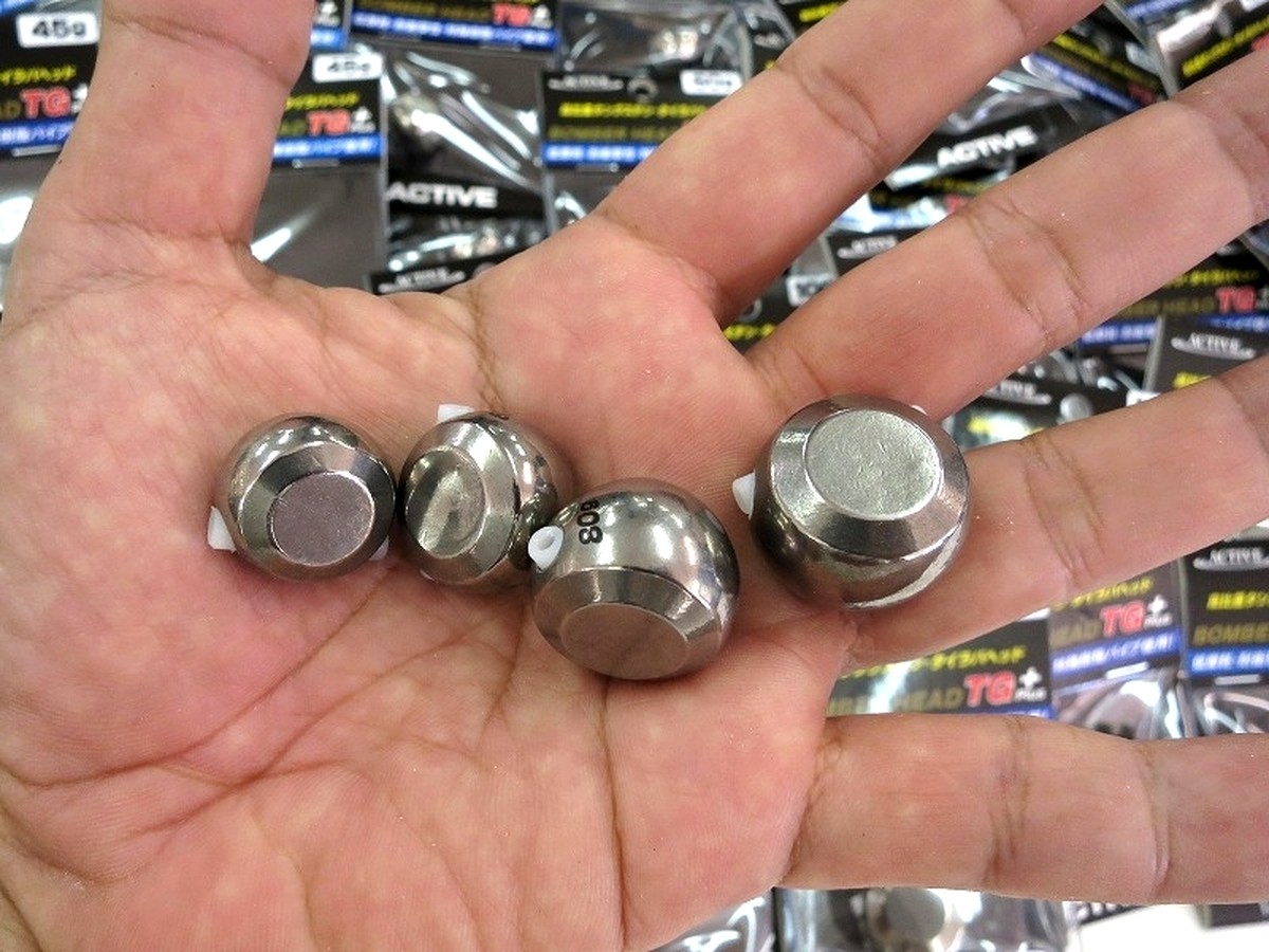 80g ボンバーヘッドｔｇ 無塗装 Nabura釣具