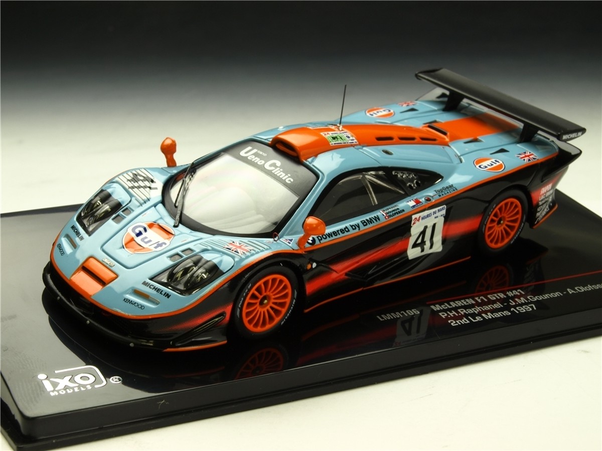 Ixo イクソ マクラーレン F1 Gtr Gulf 97 ルマン 2位 41 A Olofsson P H 1 43 スケール Kambee かんべえ