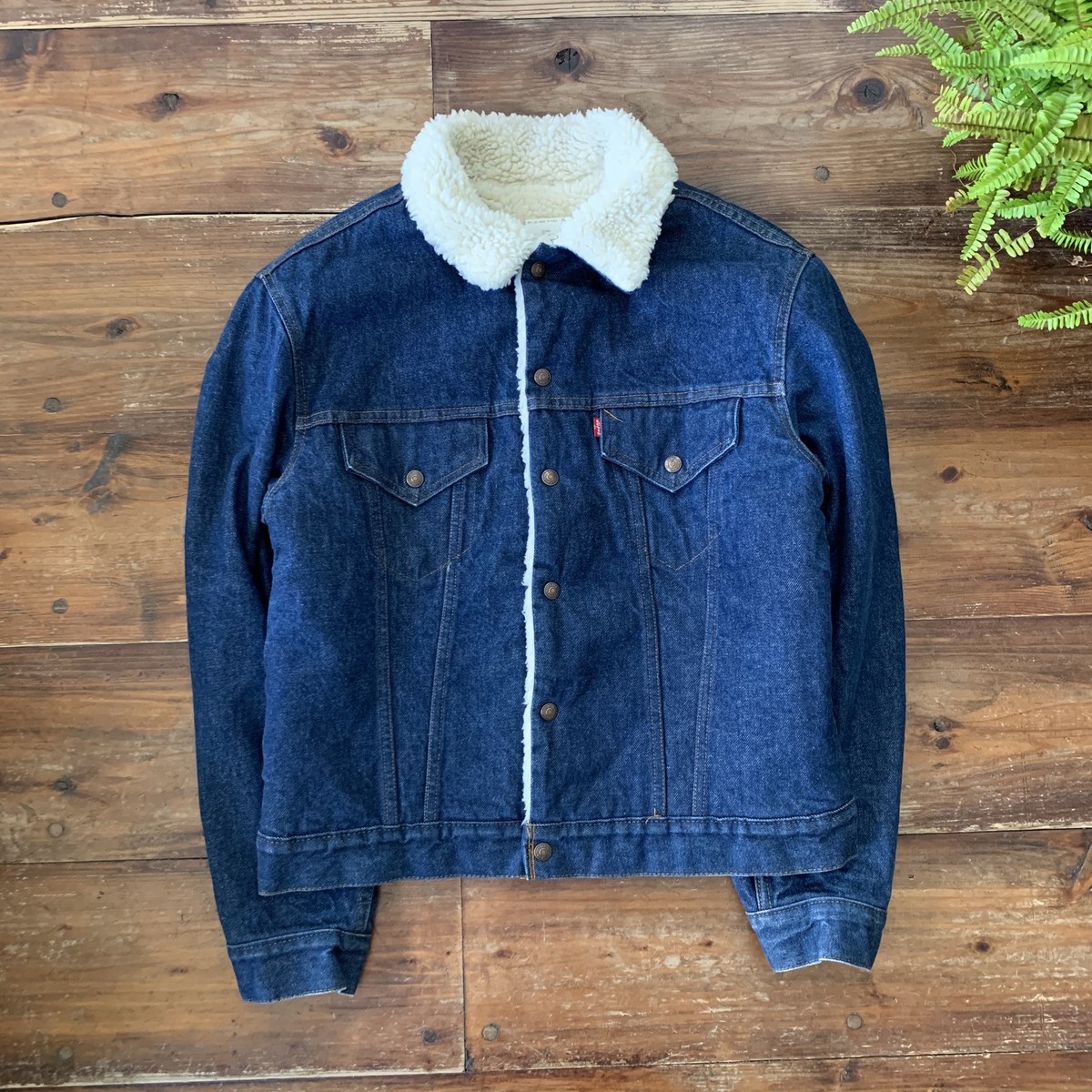 70s Levi's Sherpa Trucker Jean Jacket 3 | Rei-mart