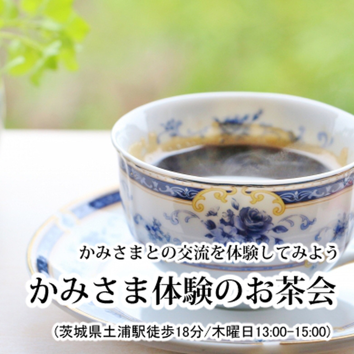 お茶 会 を し て みよう