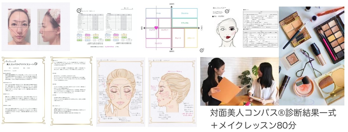対面美人コンパス メイクレッスン80分 美人をつくるみせ Masaco