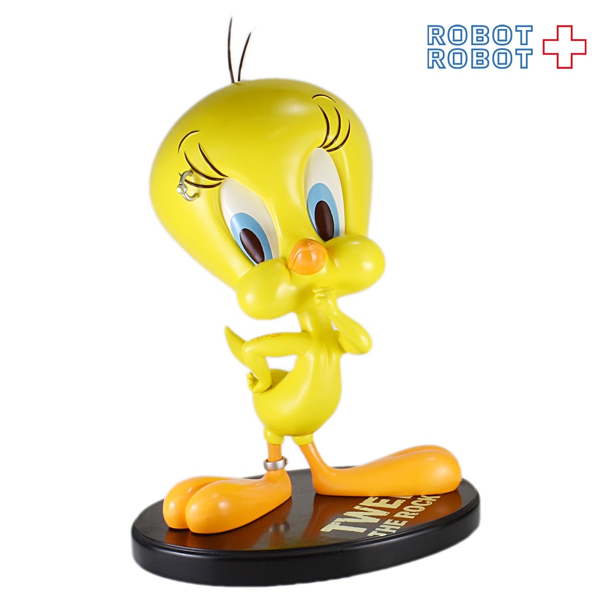 ルーニーチューンズ トゥイーティー ロックスター フィギュア スタチュー 33センチ Robotrobot ルーニーチューンズ トゥイーティー ロックスター フィギュア スタチュー 33センチ Robotrobot