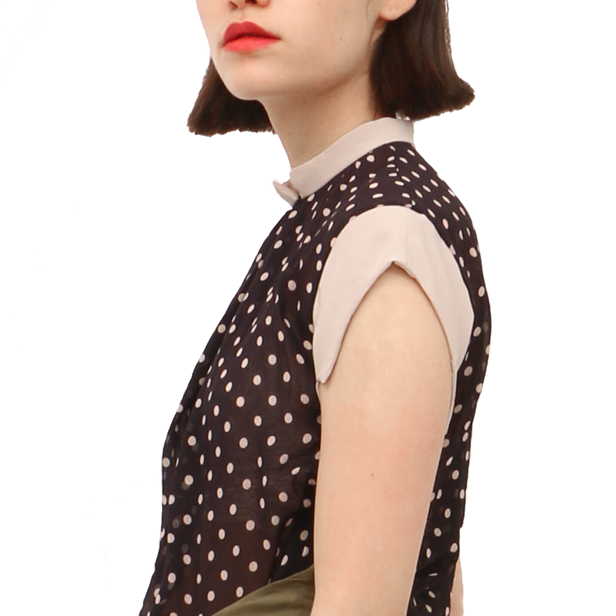 リア 水玉ブラウス Fabrique By Ambali リア 水玉ブラウス Fabrique By Ambali