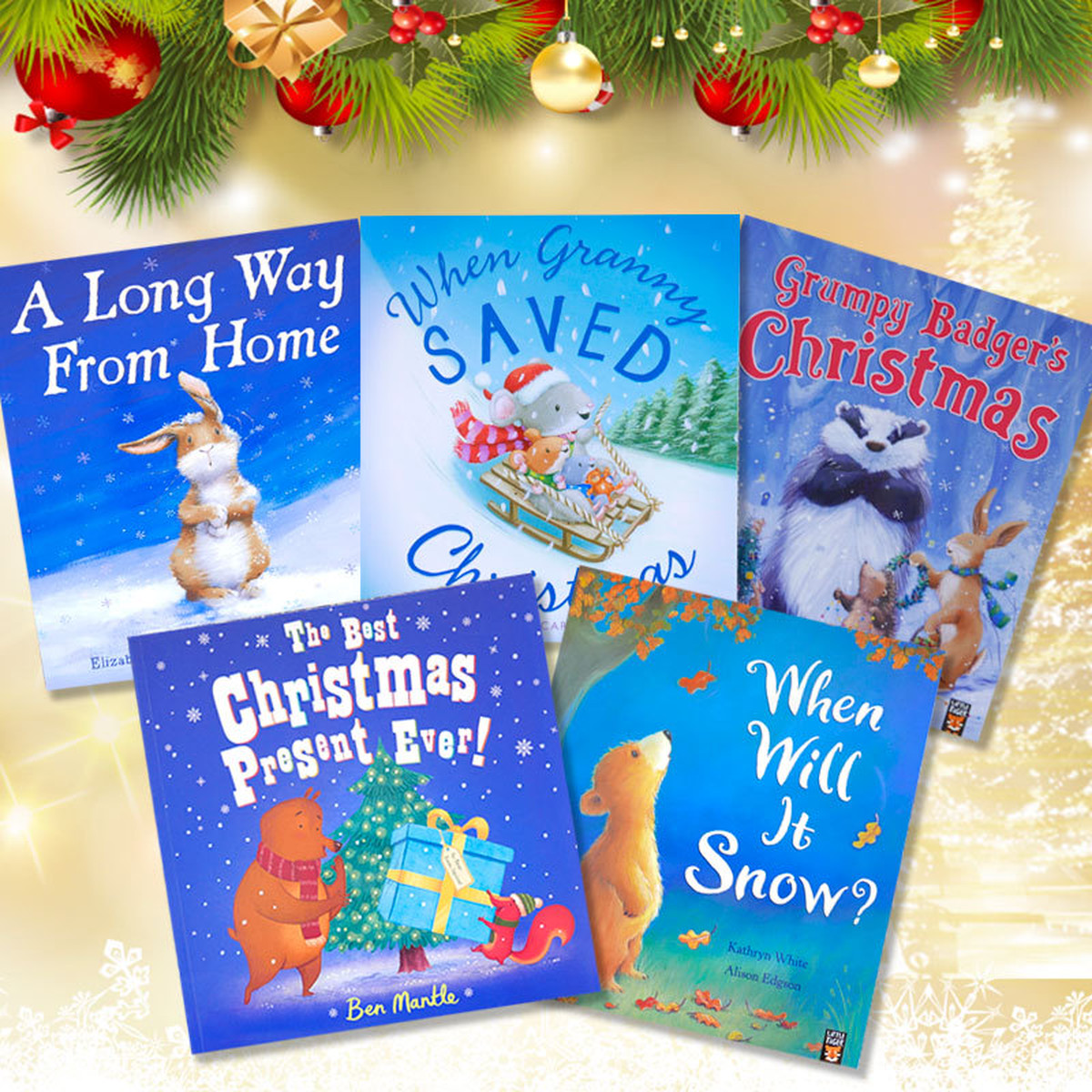 おうち英語でクリスマス Dセット 英語絵本の わんこ英語books