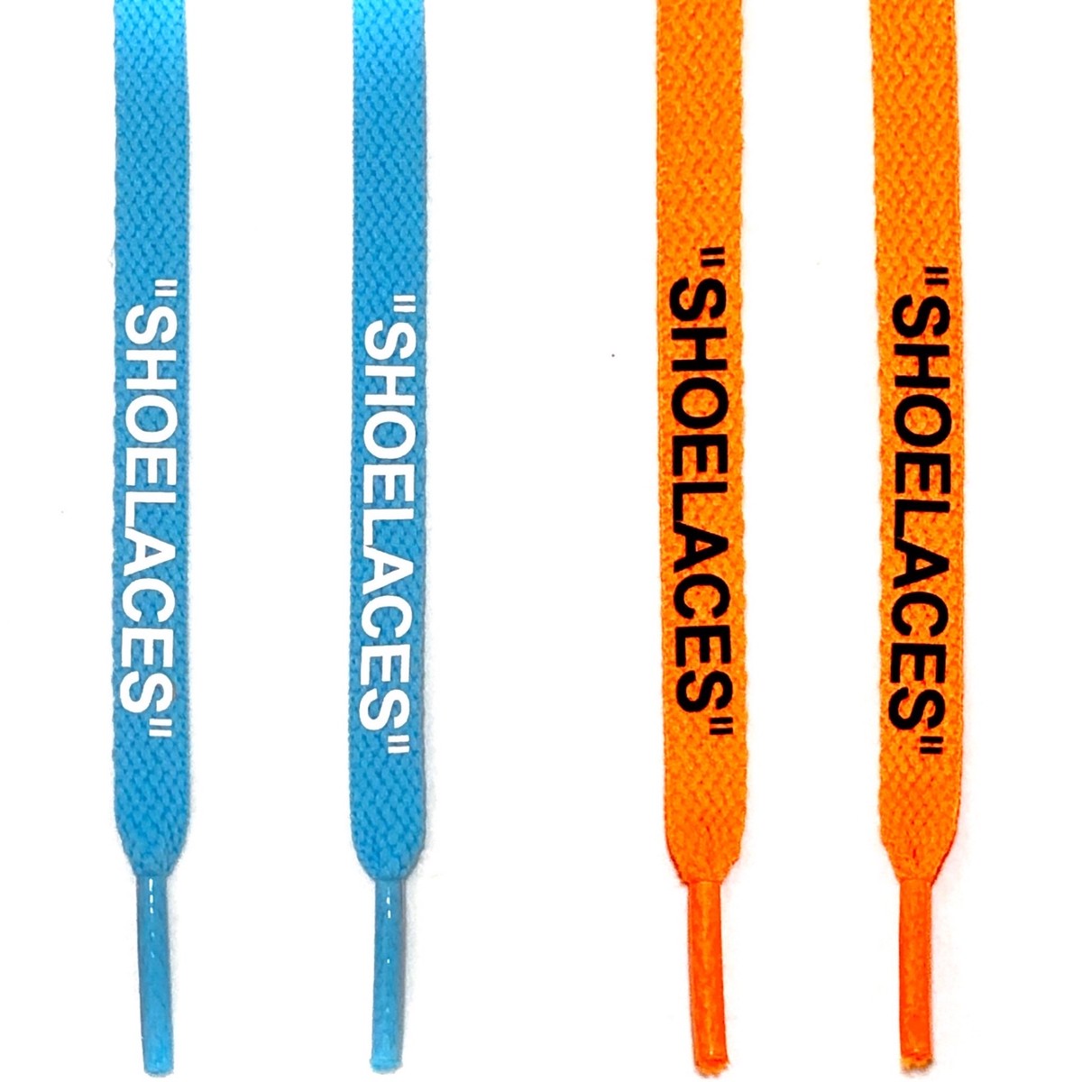 flat shoelace material