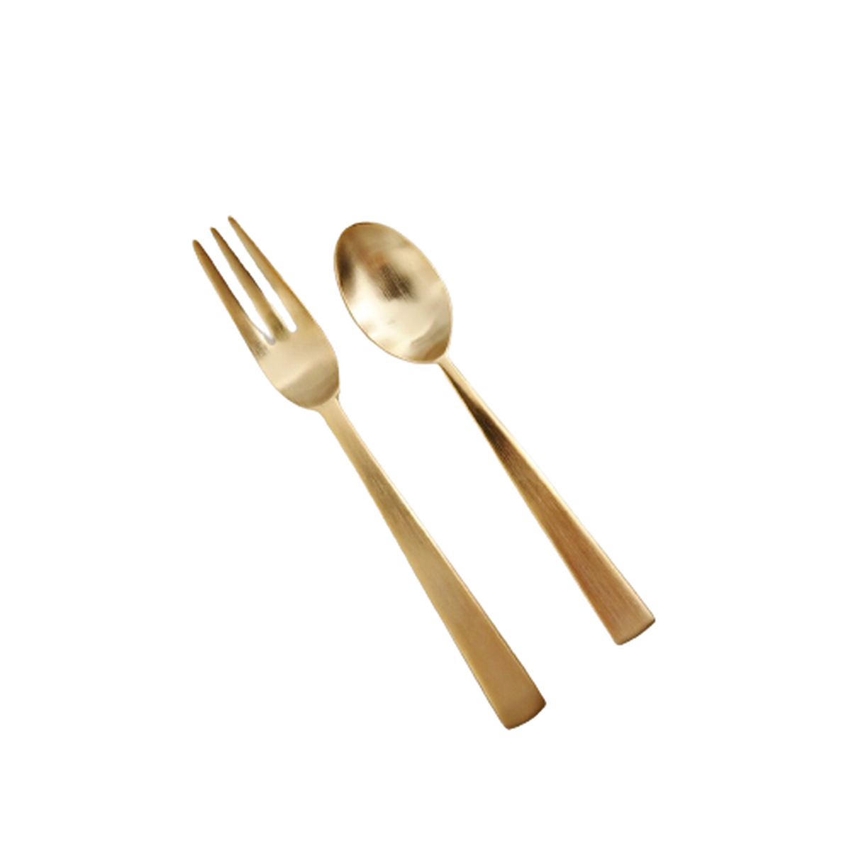 Gold Petit Spoon Fork Set ゴールドプチスプーン フォークセット Bonne Chance