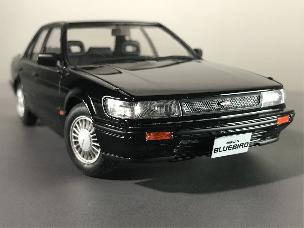 ハセガワ1 24 ニッサンu12ブルーバードsssセダン完成品 Ken 1 Model Car Works Ken 1 Model Car Works