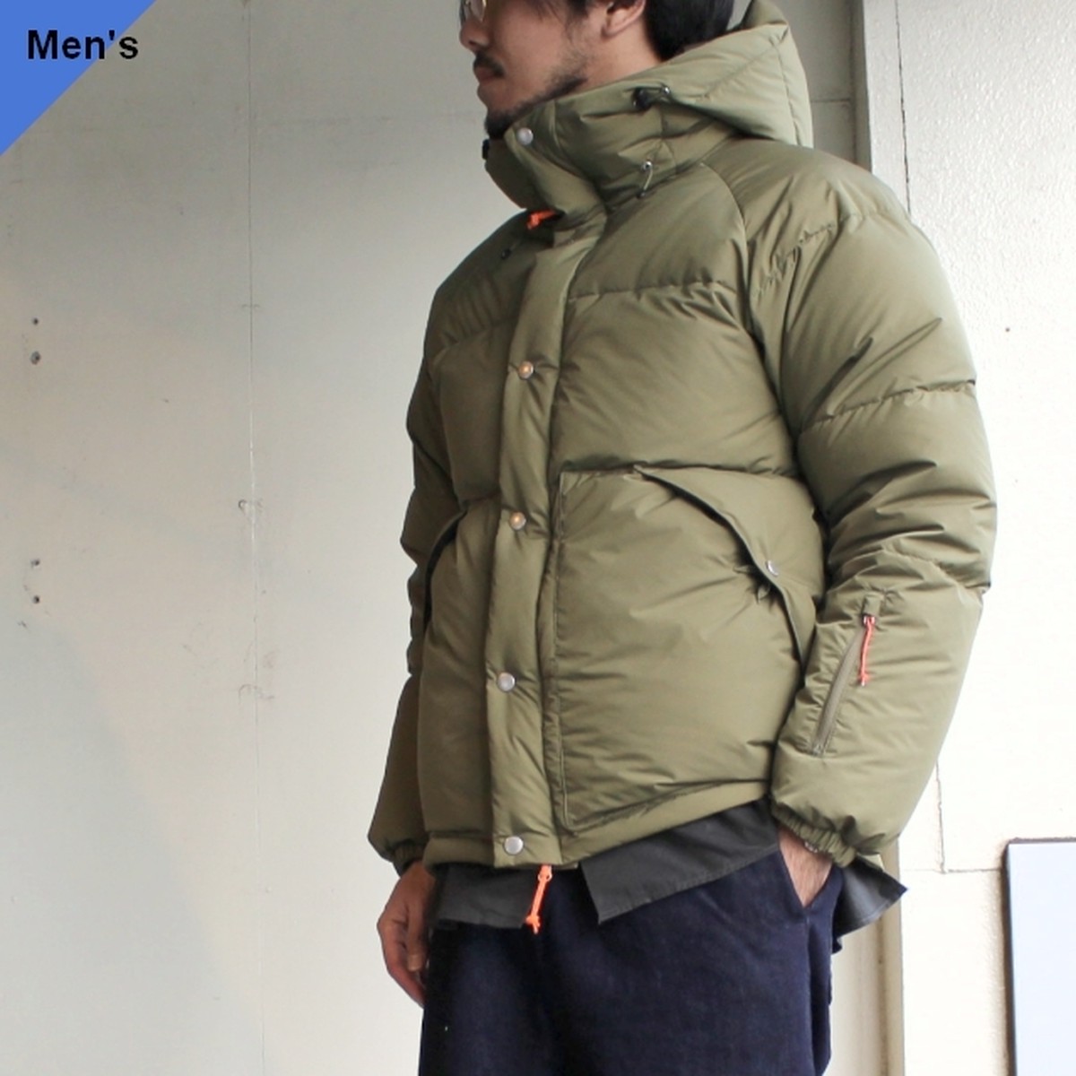 ラスト１点 Ends And Means ダウンジャケット Down Jacket Em192j002 カーキ C Countly Online Store メンズ レディス ユニセックス通販